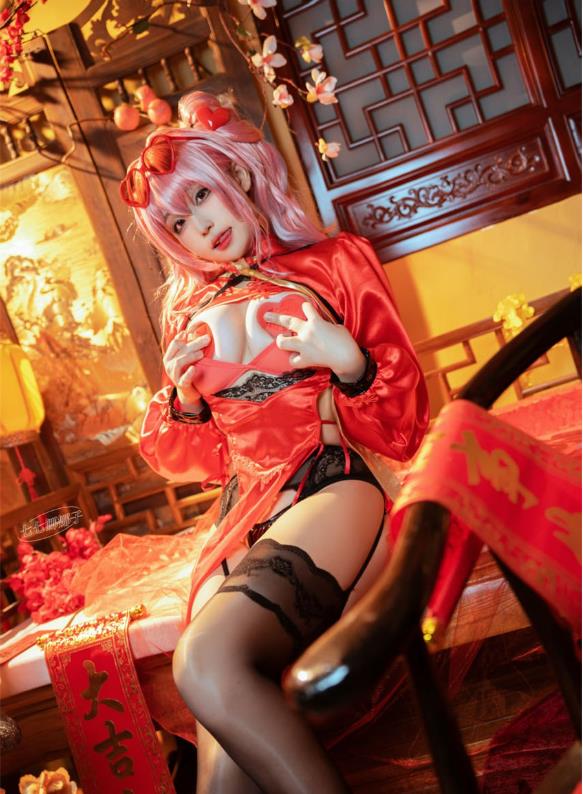 新春旗袍 MTYH喵糖映画 跪姿俯拍特辑写真资源合集下载